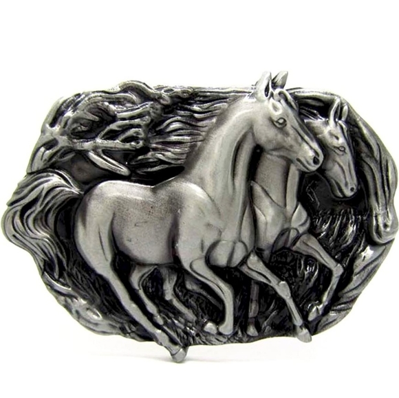 Other - New Western silver horse farrier belt buckle